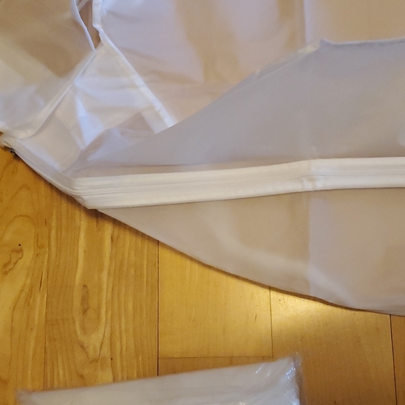 Heavy Weight Plastic Garment Storage Bags 2 Pack NWT - Picture 3 of 3